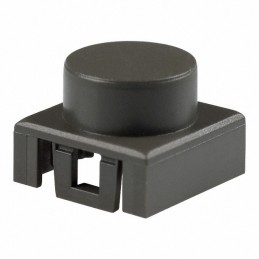 1 pcs : BTNK0210 - CAP TACTILE ROUND DARK GRAY