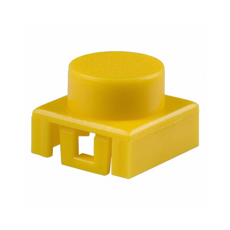 1 pcs : BTNK0230 - CAP TACTILE ROUND YELLOW