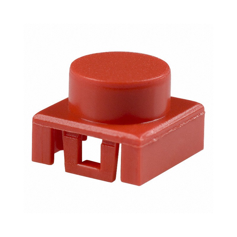1 pcs : BTNK0240 - CAP TACTILE ROUND RED