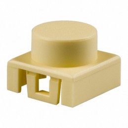 1 pcs : BTNK0280 - CAP TACTILE ROUND IVORY