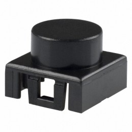 1 pcs : BTNK0290 - CAP TACTILE ROUND BLACK