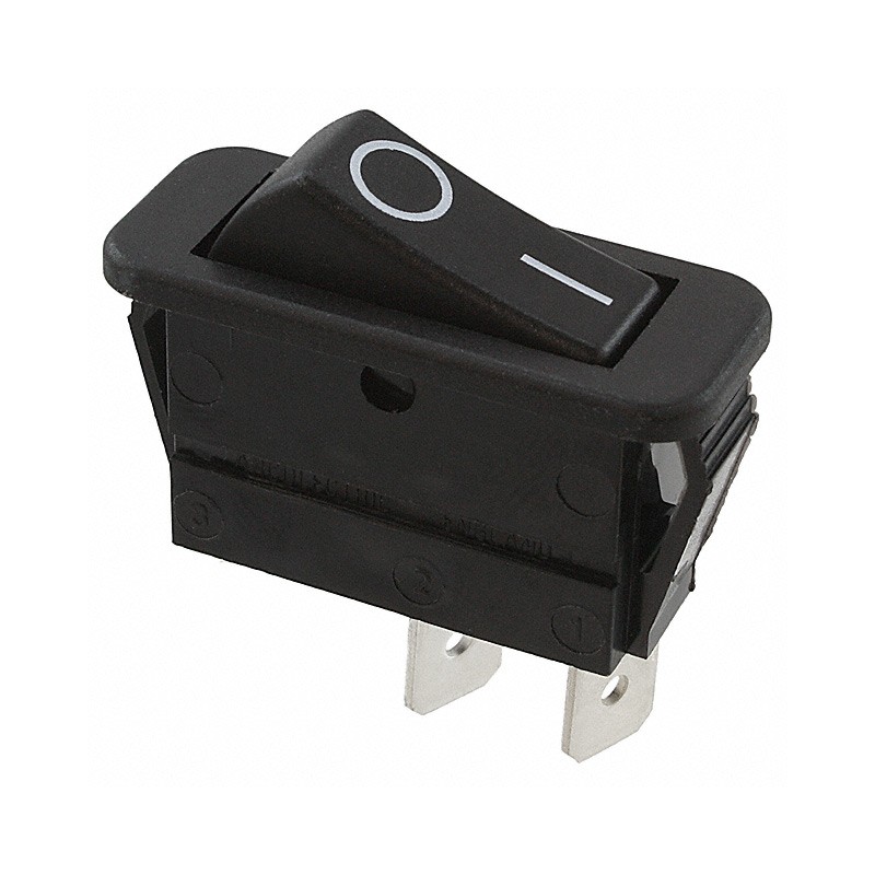 1 pcs : C1300ABBB-602AW - SWITCH ROCKER SPST 20A 250V