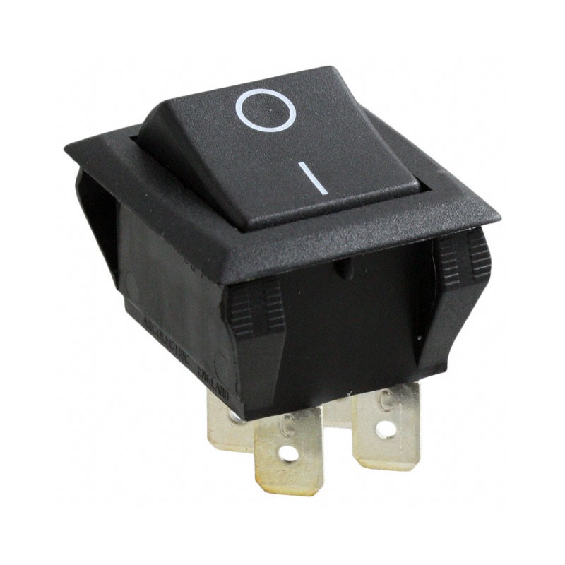 1 pcs : C1350ARBB-602AW - SWITCH ROCKER DPST-NO 20A 250V