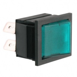 1 pcs : C1353AABG2 - SWITCH ROCKER DPST-NO 20A 250V