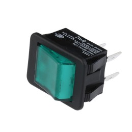 1 pcs : C1353ABBG2 - SWITCH ROCKER DPST-NO 20A 250V