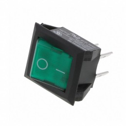 1 pcs : C1353ARBG3602AW - SWITCH ROCKER DPST-NO 20A 250V