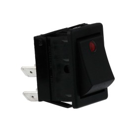 1 pcs : C1553PTNAB - SWITCH ROCKER DPST 20A 250V