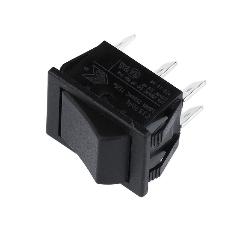 1 pcs : C1570ALAAA - SWITCH ROCKER ON-OFF-ON
