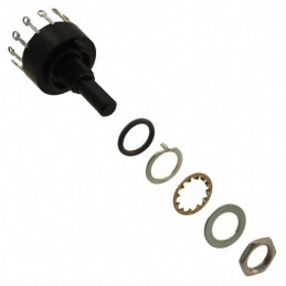 1 pcs : C5P0112N-A - SWITCH ROTARY 2-12POS 1A 125V