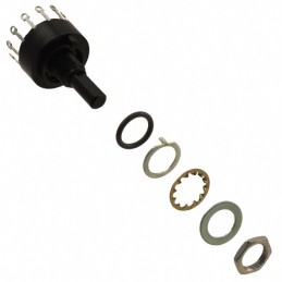 1 pcs : C5P0403N-A - SWITCH ROTARY 2-3POS 1A 125V