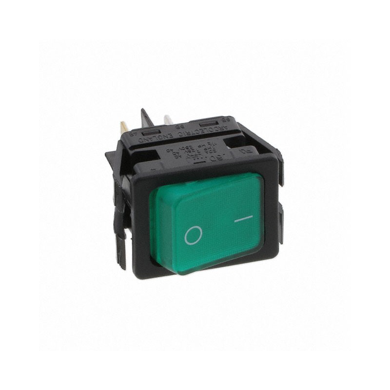 1 pcs : C6053ALBG31197W - SWITCH ROCKER DPST 20A 277V