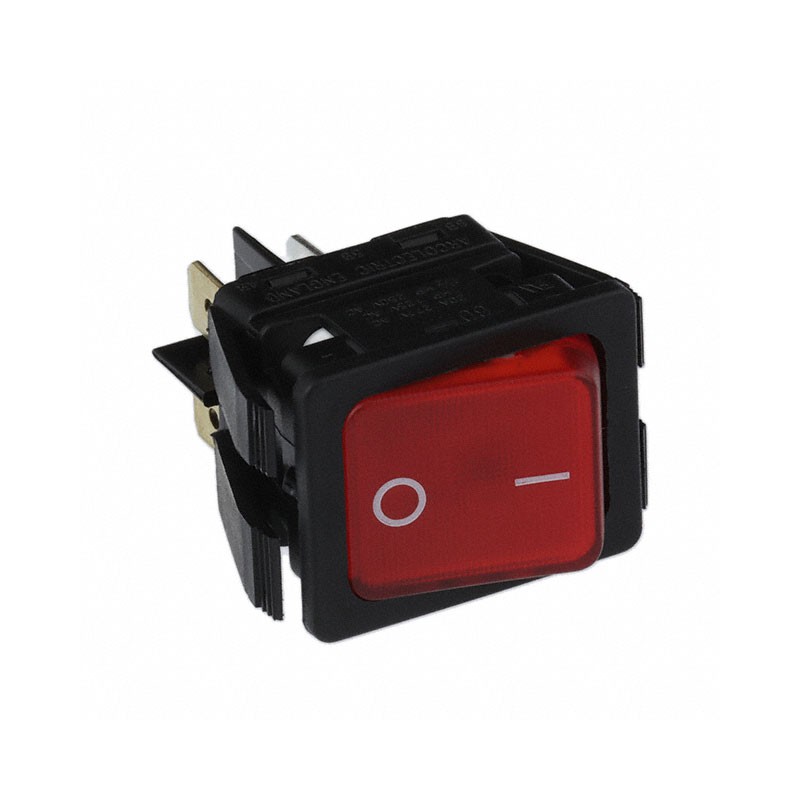 1 pcs : C6053ALBR31197W - SWITCH ROCKER DPST 20A 277V