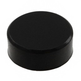 1 pcs : C90 - CAP PUSHBUTTON ROUND BLACK