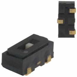 1 pcs : CAS-120TA - SWITCH SLIDE SPDT 100MA 6V