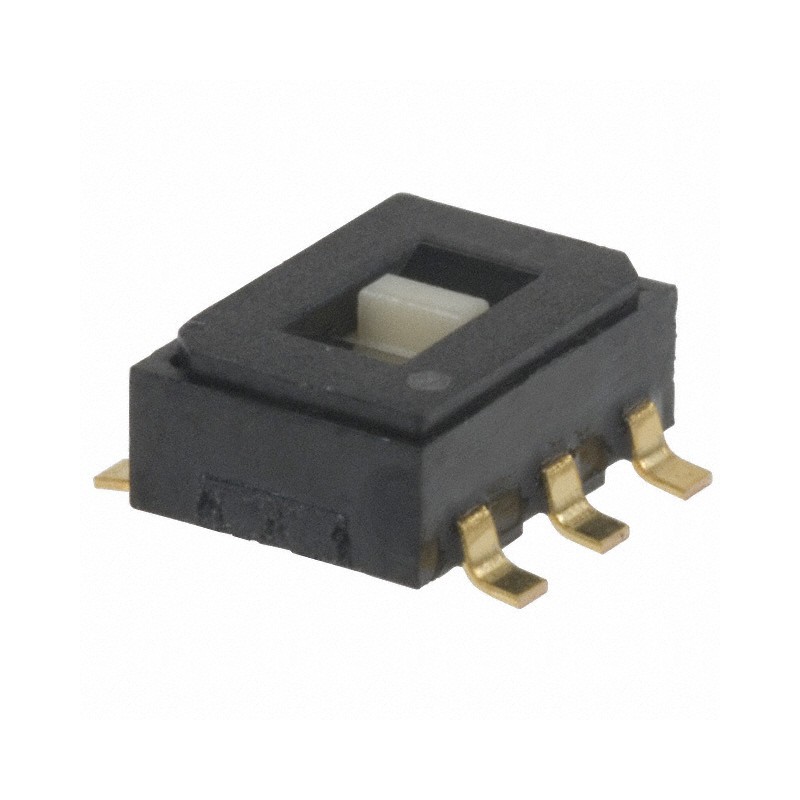 1 pcs : CAS-220TB - SWITCH SLIDE DPDT 100MA 6V