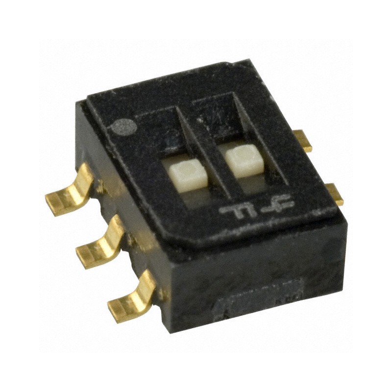 1 pcs : CAS-D20TB - SWITCH SLIDE SPDTX2 100MA 6V