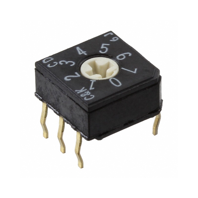 1 pcs : CD08RM0CB - SW ROTARY DIP OCTAL 0.4VA 20V