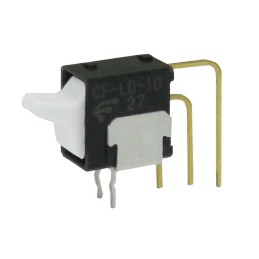 1 pcs : CF-LD-1DC6-AW2W - SWITCH ROCKER SPDT 0.4VA 28V