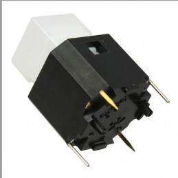 1 pcs : CFPB-1CC-4W1 - SWITCH PUSH SPST-NO 1MA 20V