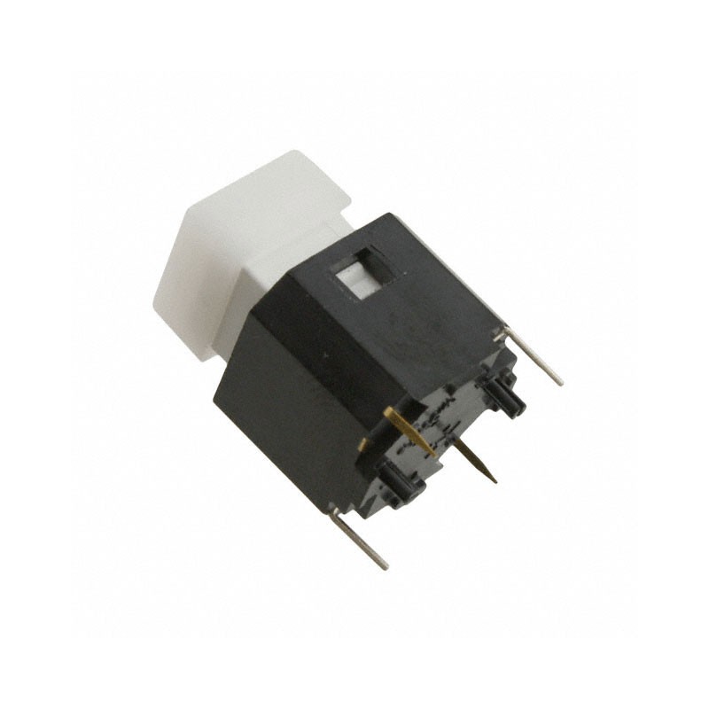1 pcs : CFPB-1CC-4W2 - SWITCH PUSH SPST-NO 1MA 20V