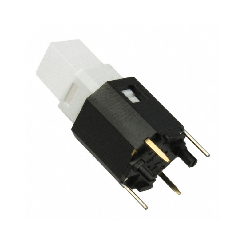 1 pcs : CFPB-1CC-4W6 - SWITCH PUSH SPST-NO 1MA 20V