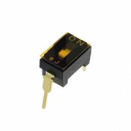 1 pcs : CFS-0100MC - SWITCH SLIDE DIP SPST 0.1A 6V