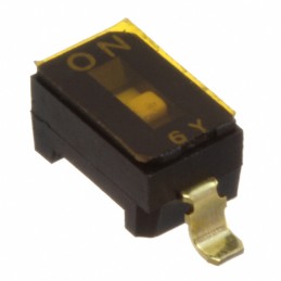 1 pcs : CFS-0100TB - SWITCH SLIDE DIP SPST 0.1A 6V