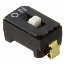 1 pcs : CFS-0102MA - SWITCH SLIDE DIP SPST 0.1A 6V