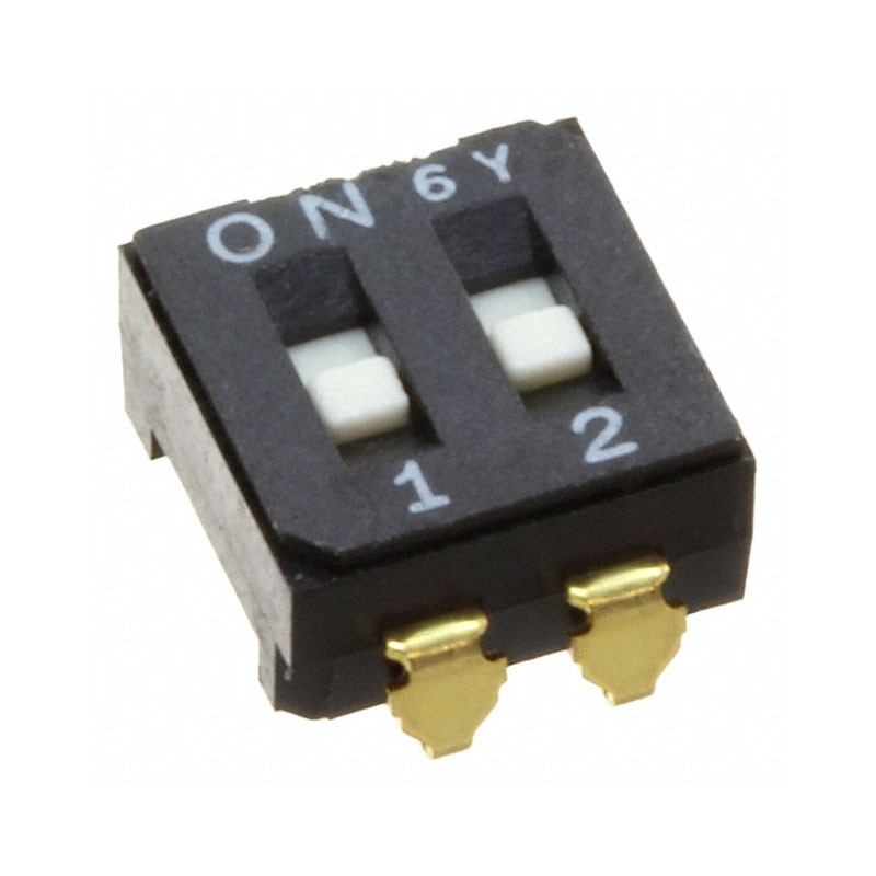 1 pcs : CFS-0201MA - SWITCH SLIDE DIP SPST 0.1A 6V
