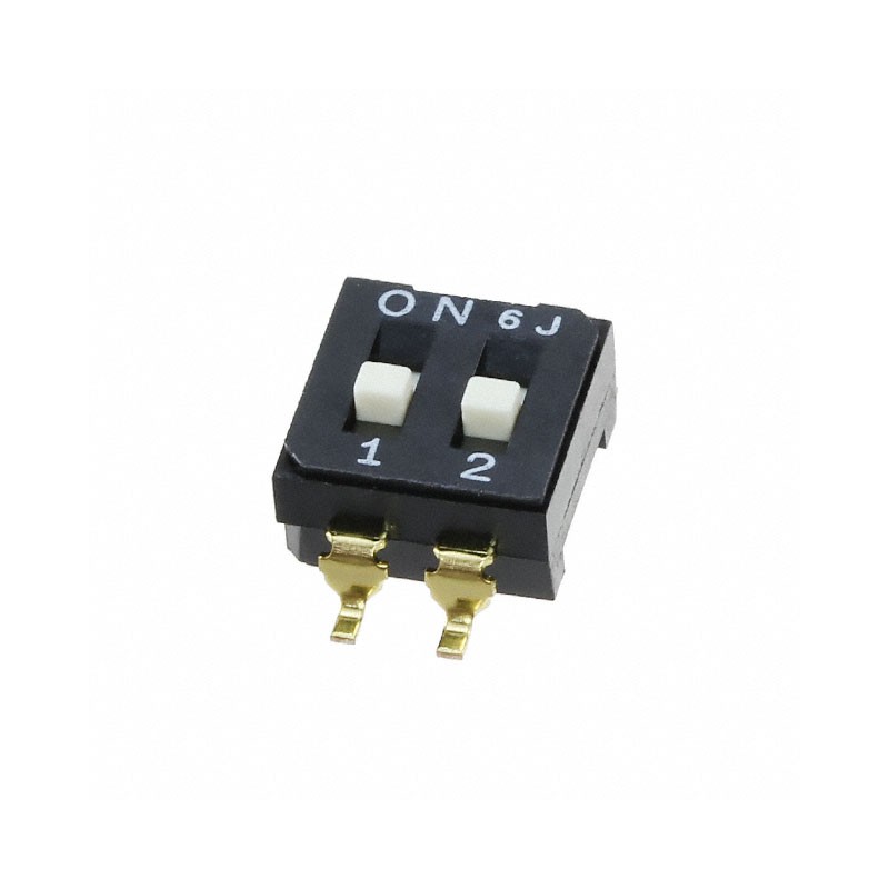 1 pcs : CFS-0202MB - SWITCH SLIDE DIP SPST 0.1A 6V