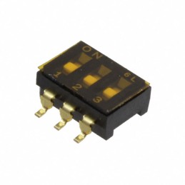 1 pcs : CFS-0300MB - SWITCH SLIDE DIP SPST 0.1A 6V