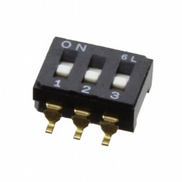 1 pcs : CFS-0301TB - SWITCH SLIDE DIP SPST 0.1A 6V