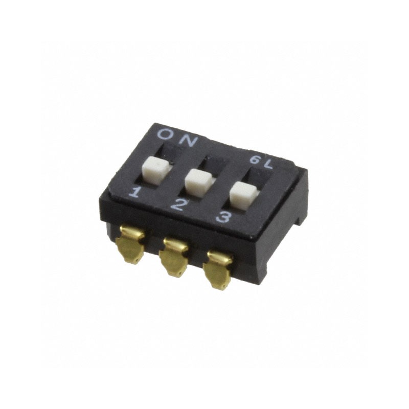 1 pcs : CFS-0302MA - SWITCH SLIDE DIP SPST 0.1A 6V