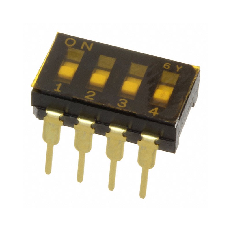 1 pcs : CFS-0400MC - SWITCH SLIDE DIP SPST 0.1A 6V