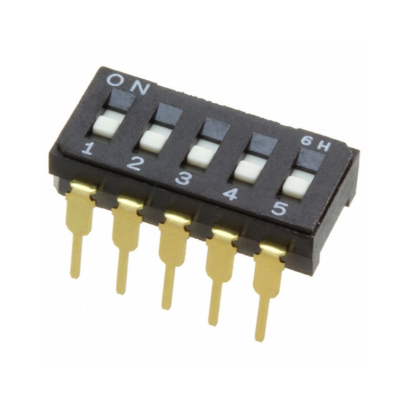 1 pcs : CFS-0501MC - SWITCH SLIDE DIP SPST 0.1A 6V