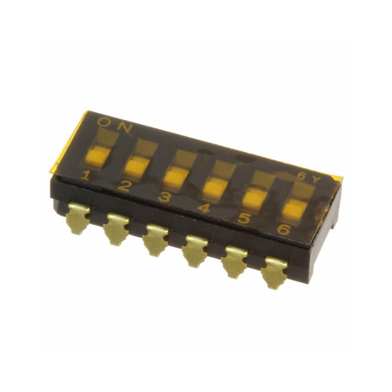 1 pcs : CFS-0600MA - SWITCH SLIDE DIP SPST 0.1A 6V