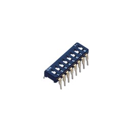 1 pcs : CFS-0801MC - SWITCH SLIDE DIP SPST 0.1A 6V