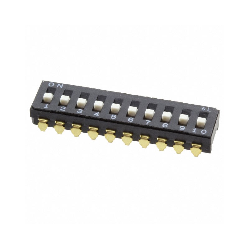 1 pcs : CFS-1002MA - SWITCH SLIDE DIP SPST 0.1A 6V