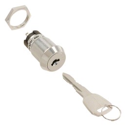 1 pcs : CKL13EFW01 - SWITCH KEYLOCK 3POS SPDT 3A 250V