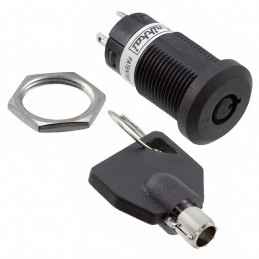 1 pcs : CKM12BTW01-022 - SWITCH KEYLOCK 2POS SPDT 3A 250V