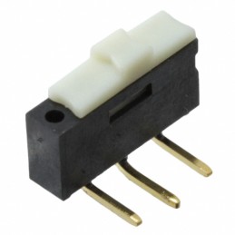 1 pcs : CL-SA-12C4-02 - SWITCH SLIDE SPDT 500MA 12V