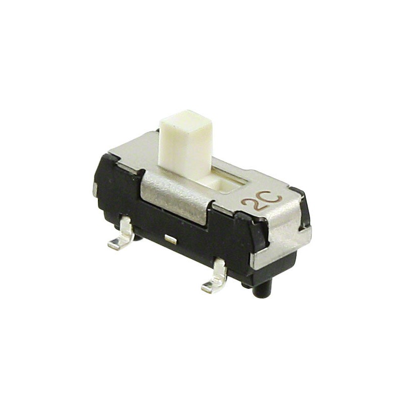 1 pcs : CL-SB-12B-02T - SWITCH SLIDE SPDT 200MA 12V