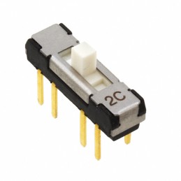 1 pcs : CL-SB-23C-02 - SWITCH SLIDE DP3T 200MA 12V