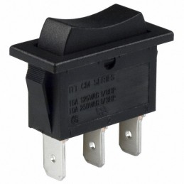 1 pcs : CM107J12S205QA - SWITCH ROCKER SPDT 16A 125V