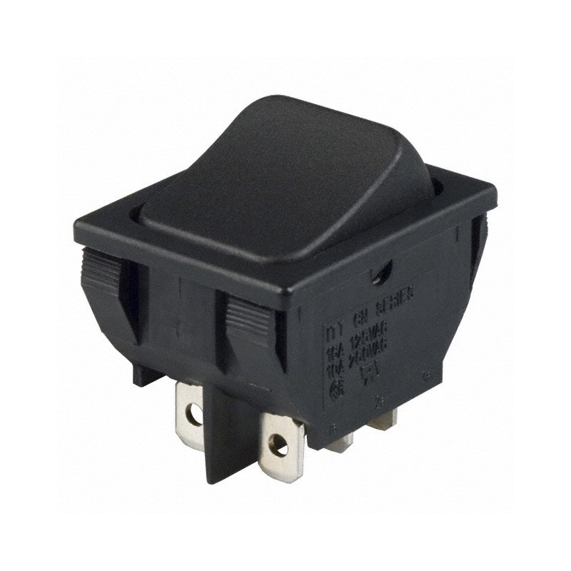 1 pcs : CN201J12S215Q - SWITCH ROCKER DPDT 16A 125V