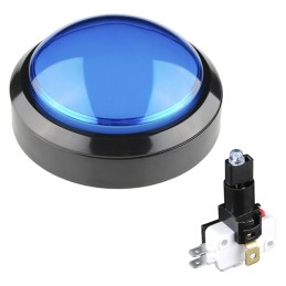 1 pcs : COM-11274 - SWITCH PUSHBUTTON SPDT BLUE