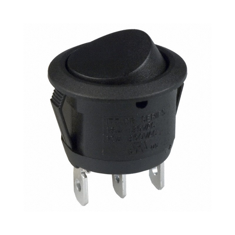 1 pcs : CR101J12S215QF - SWITCH ROCKER SPDT 16A 125V