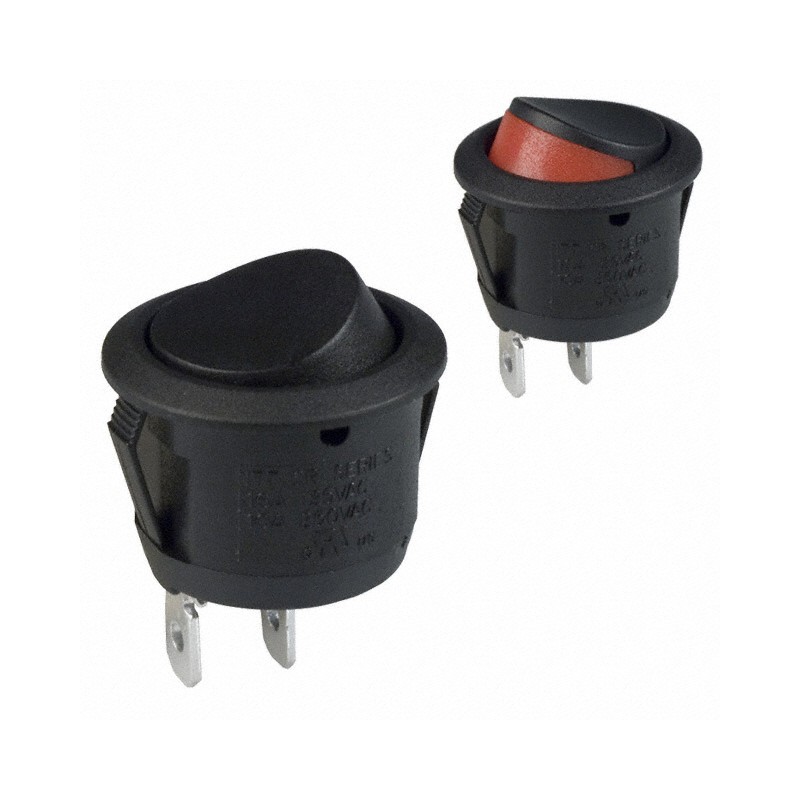 1 pcs : CR102J25S215QF - SWITCH ROCKER SPST 16A 125V