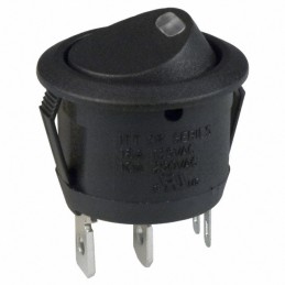 1 pcs : CR102J5RS215QF6 - SWITCH ROCKER SPST 16A 125V