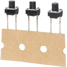 1 pcs : CR1102H7.3F260 - SWITCH TACTILE SPST-NO 0.05A 50V